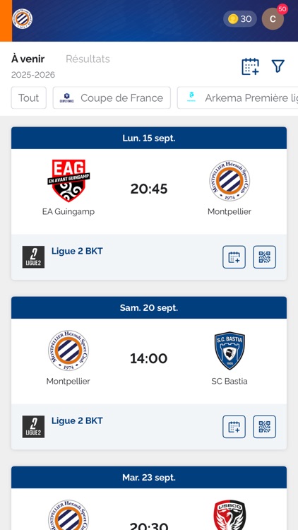 Montpellier Hérault Sport Club screenshot-3