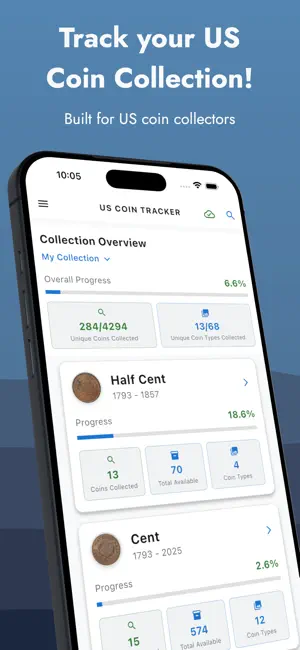 US Coin Tracker screenshot 1