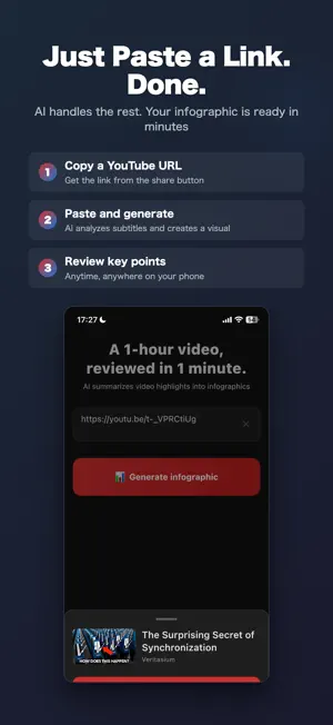 InfoTube - AI Video to Visual screenshot 2
