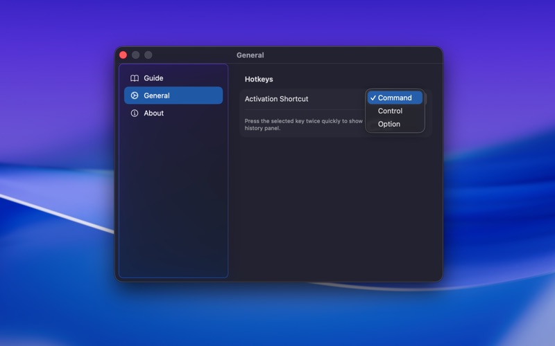 App screenshot