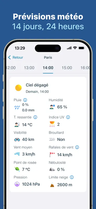 Météo 14 jours Pro screenshot 3 of 10