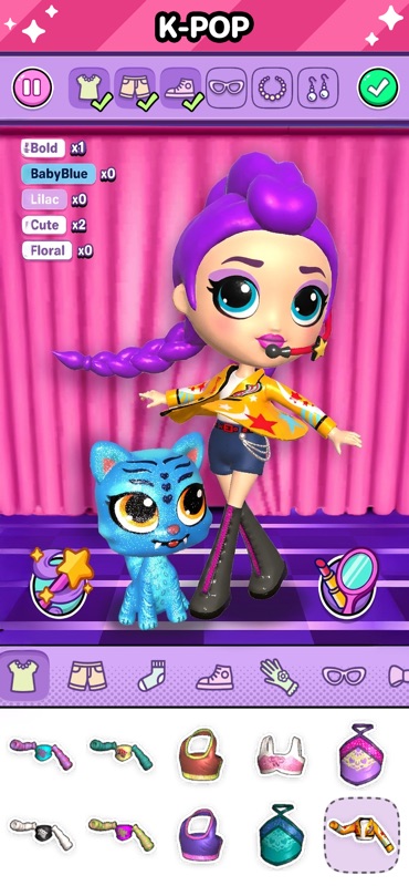Go! Dolliz: 3D Doll Dress Up screenshot 1