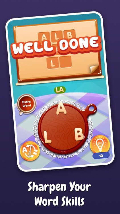 Sweet Words: Brain Puzzle Game screenshot-3