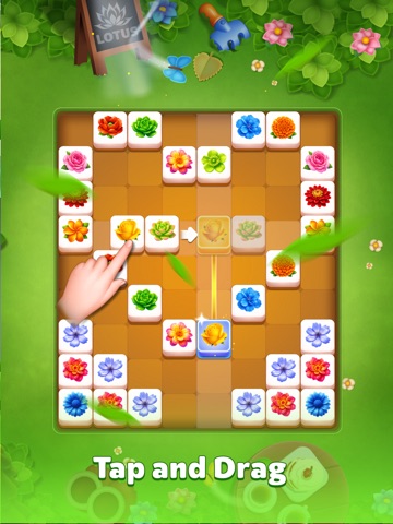 Tile Blossom: Match Puzzle iPad screenshot
