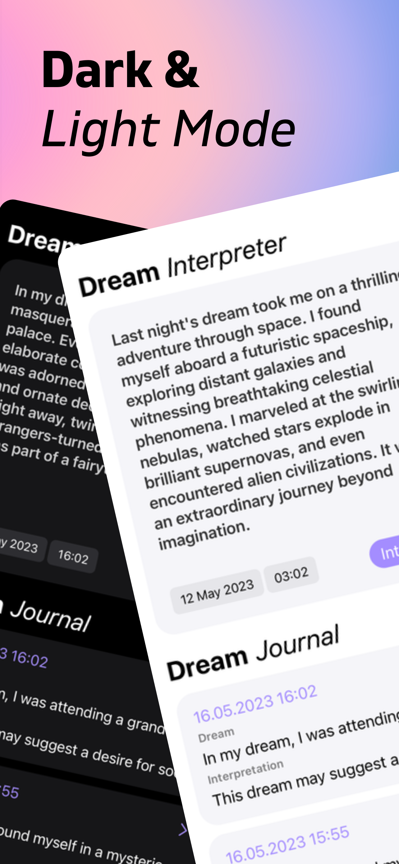 Dream Interpretation - Journal screenshot 6