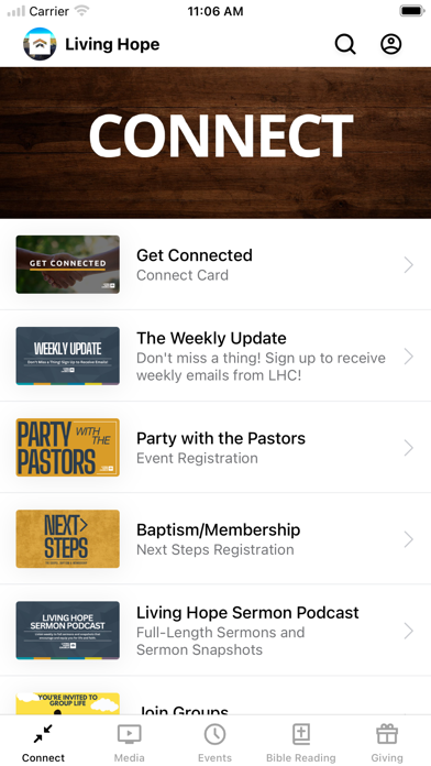 Living Hope (Georgetown ON) Screenshot