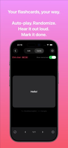 VocabNote screenshot