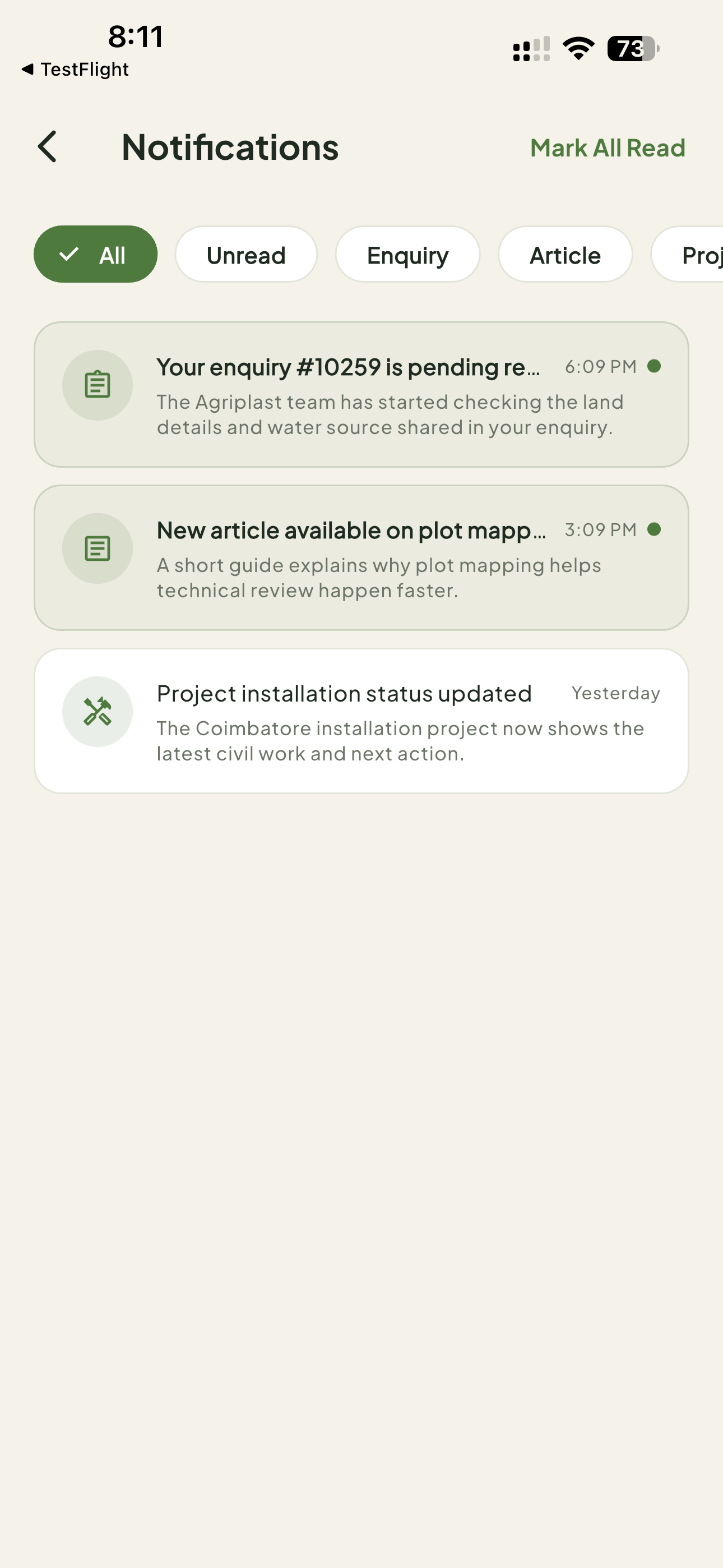 Agriplast screenshot 6