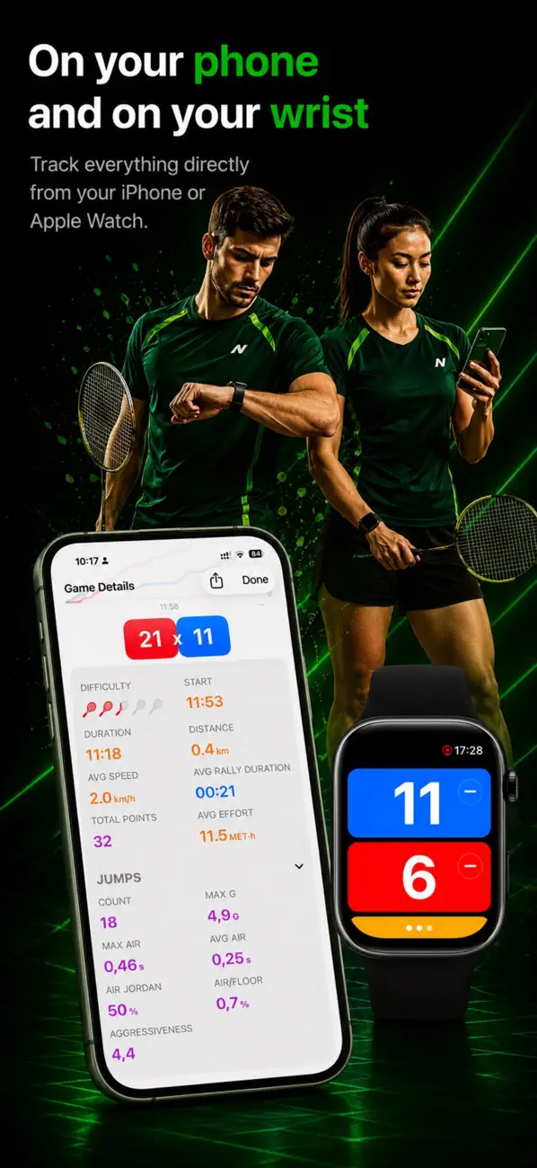 Screenshot #3 pour badmintho - badminton tracker