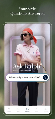 Ralph Lauren: Luxury Shopping iPhone screenshot