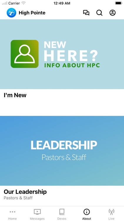 High Pointe Church Thompson CT screenshot-3