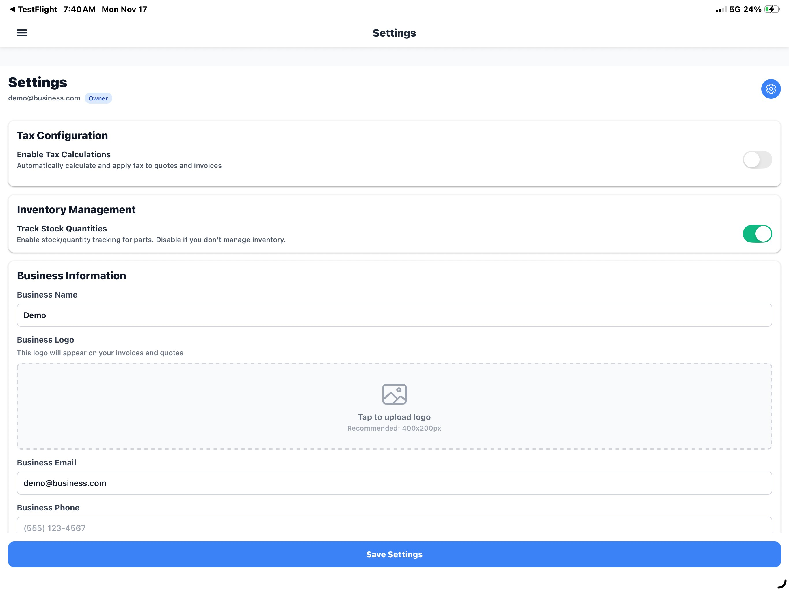 BizFlow Pro screenshot 11