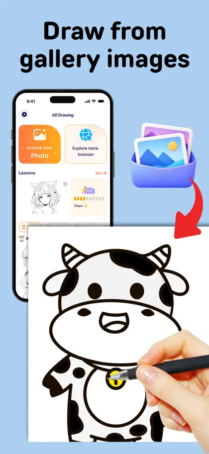 Screenshot 4 von 6 zu PicTrace®: AR Drawing & Sketch
