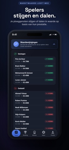 SquadPick: Fantasy Voetbal iPhone screenshot 6
