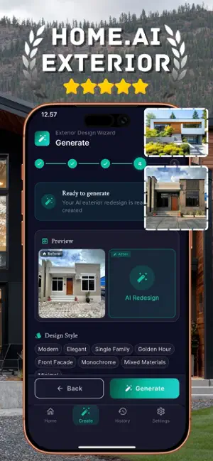 Home Exterior AI Landscape screenshot 1