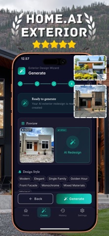Home Exterior AI Landscape screenshot