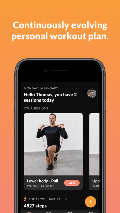 Screenshot #2 pour Trion - Workouts improved