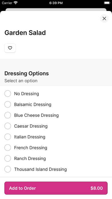 J's Eatery To Go iPhone screenshot 4 - Food & Drink app