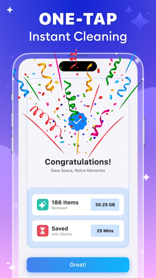 #7. Cleanly: Cleanup Phone Storage (iOS) Podle: Appyhigh Technology LLP
