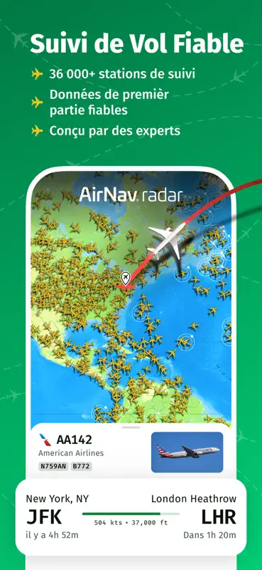 AirNav Radar — Suivre un vol screenshot 1 of 10