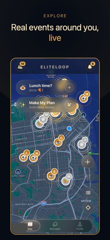 EliteLoop: Social Discovery iPhone screenshot