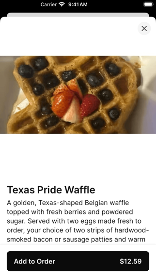 Chicken Run To Go iPhone screenshot 3 - Food & Drink app