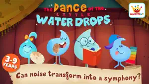 Water Drops: Music Kids Game screenshot 1