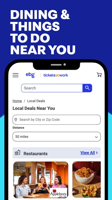 TicketsatWork: Employee Perks iPhone screenshot 3 - Shopping app