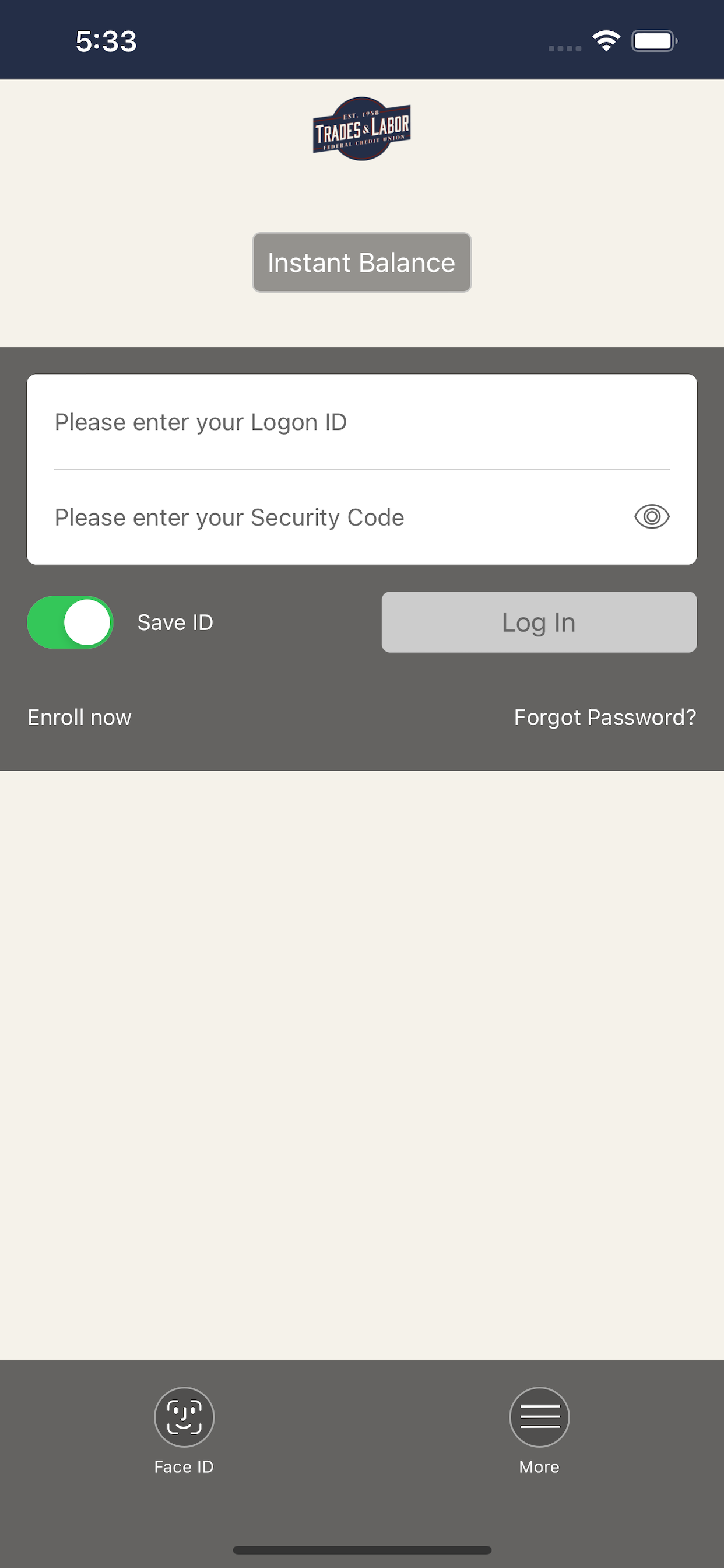 Trades and Labor FCU screenshot 2