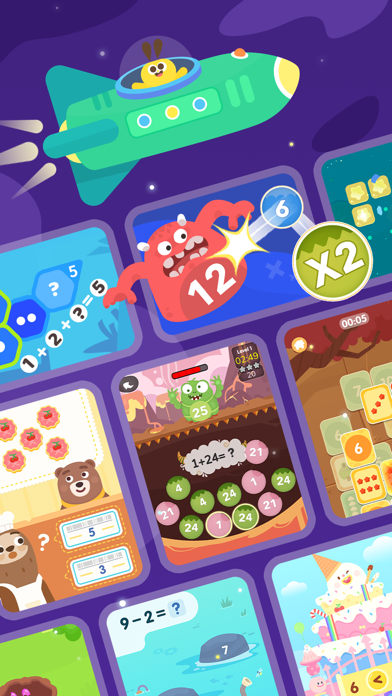 Ahaaa Math - PreK-5 Math Games Screenshot