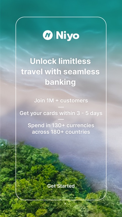 Niyo: Global cards for travel Screenshot