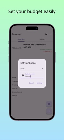 Moneyger - Simple Budget Tr... Screenshot 3 of 4
