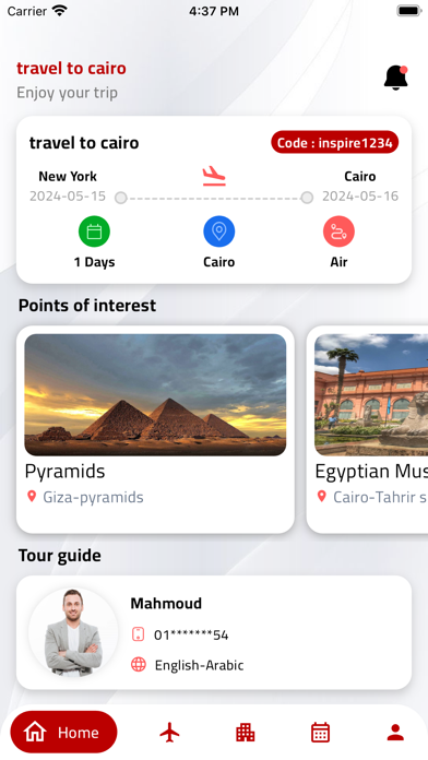 Inspire Travel Screenshot