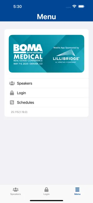 BOMA Medical Real Estate Conf. screenshot 2