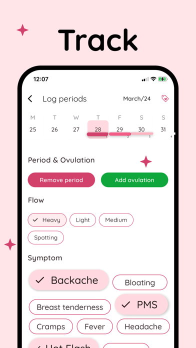 Life - Period Tracker Calendar Screenshot