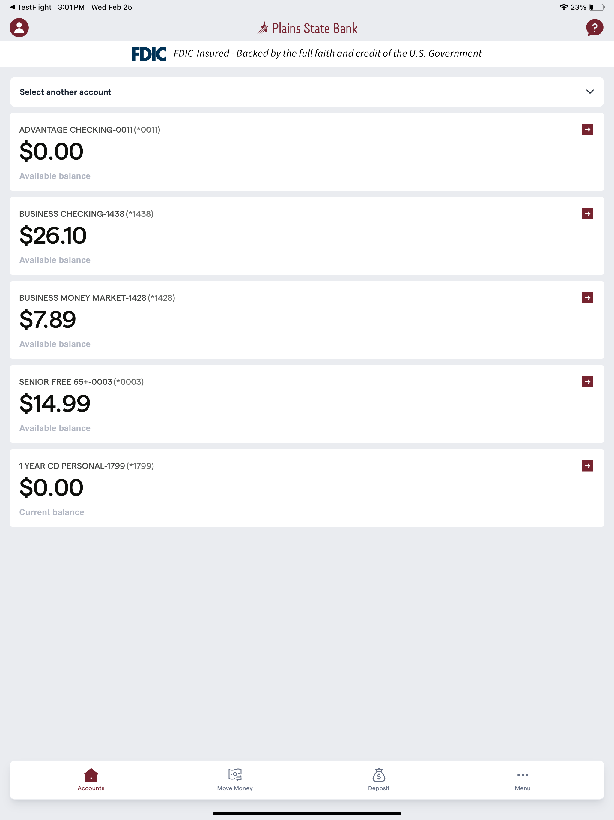 Plains State Bank screenshot 7