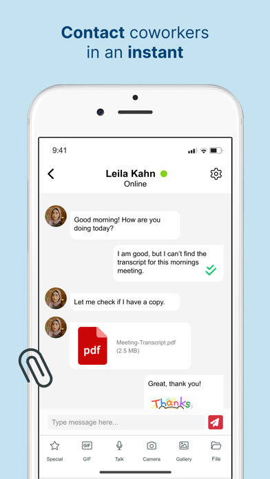 MangoApps Screenshot