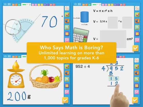 myBlee Math iPad app afbeelding 2