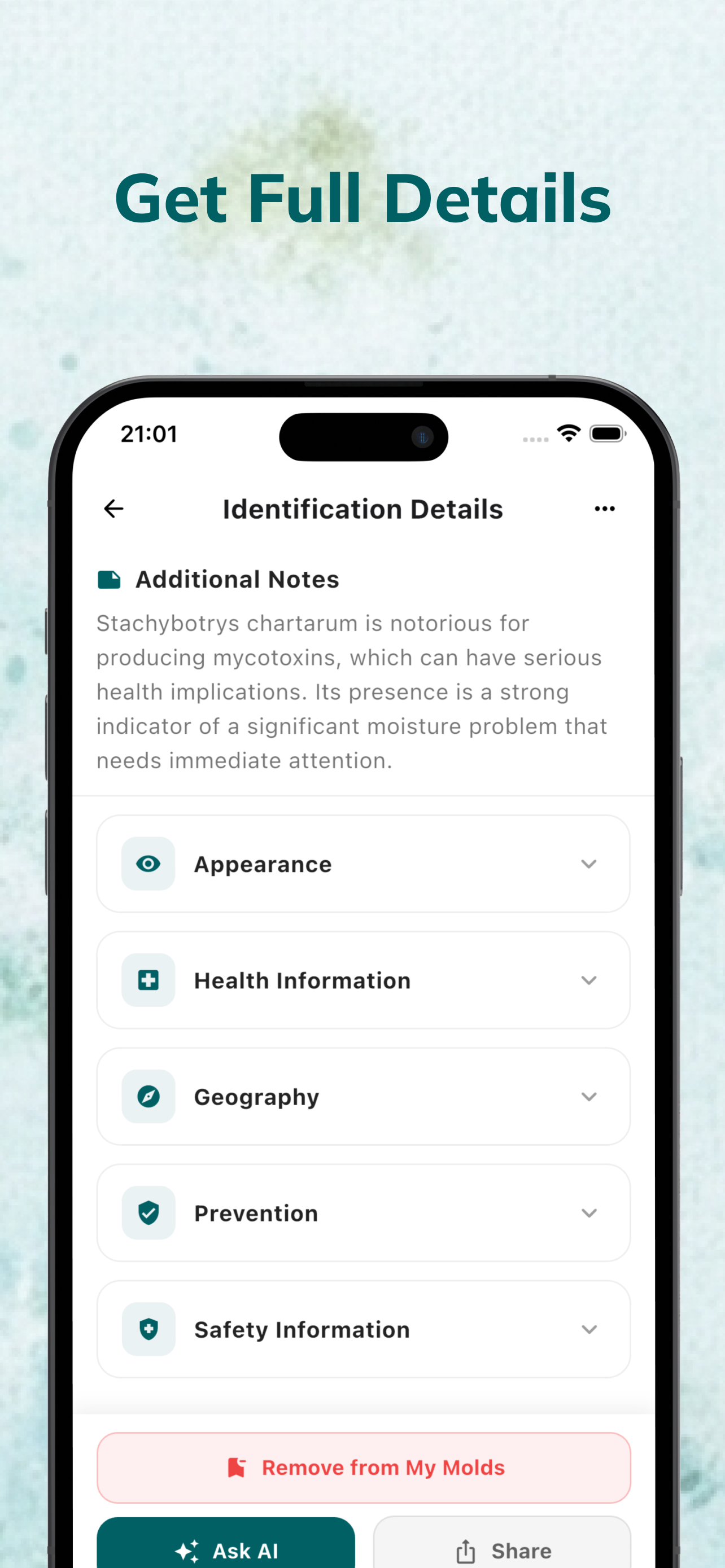 Mold Identifier: AI Inspector