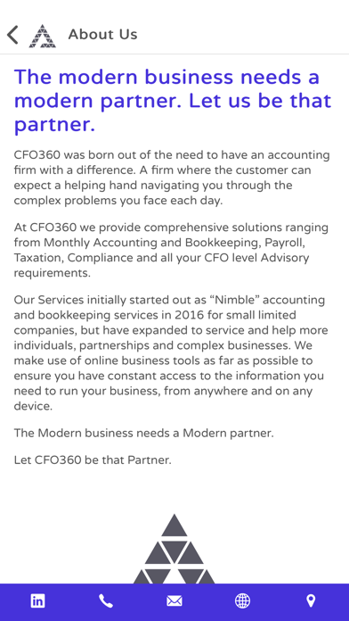 CFO360 Accountants UK Screenshot