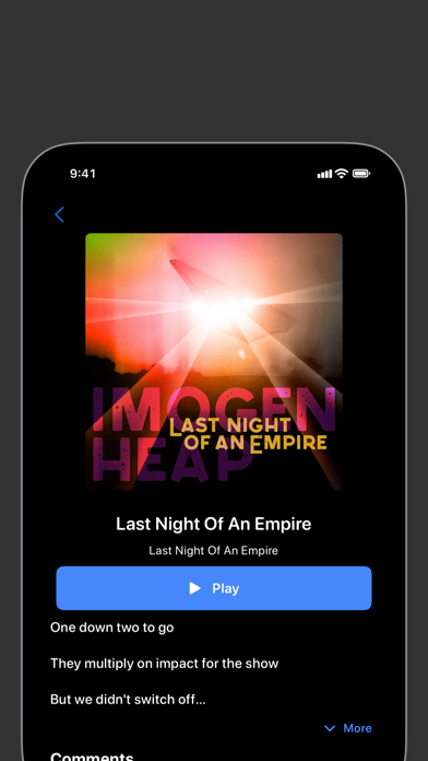 Imogen Heap Screenshot