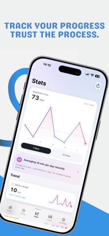 BreathMind: Meditation & Focus iPhone screenshot
