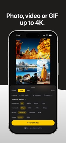Collaj — Photo & Video Collage screenshot