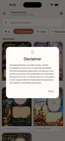 Greeting Poster & Status Maker screenshot 7