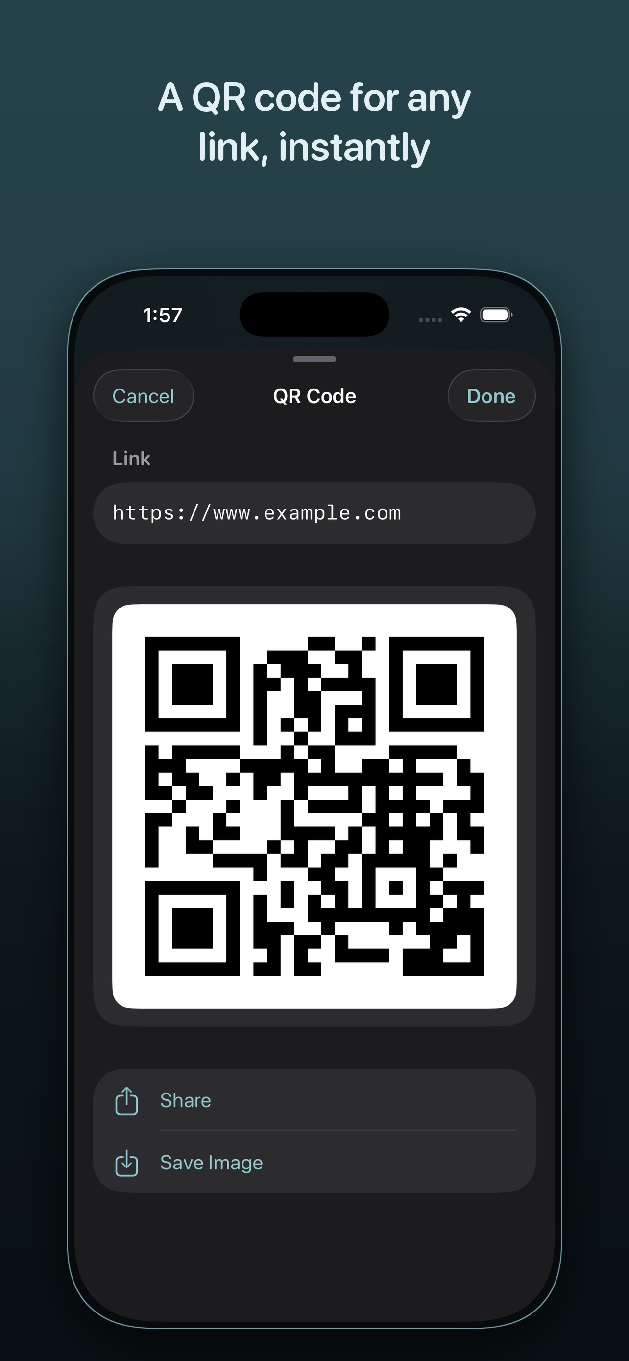 Screenshot 3 of LinkLab: Save, Share & QR Code