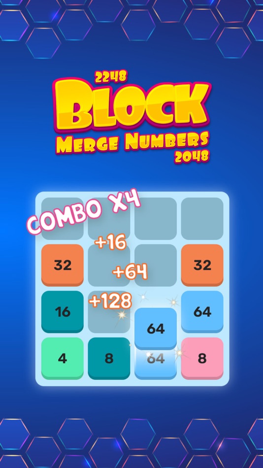 #2. 2048 Merge Numbers 2248 Blocks (iOS) 由: Kachhadiya Kaushikbhai
