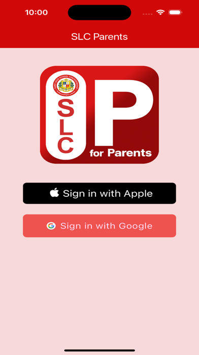 SLC Parents Screenshot
