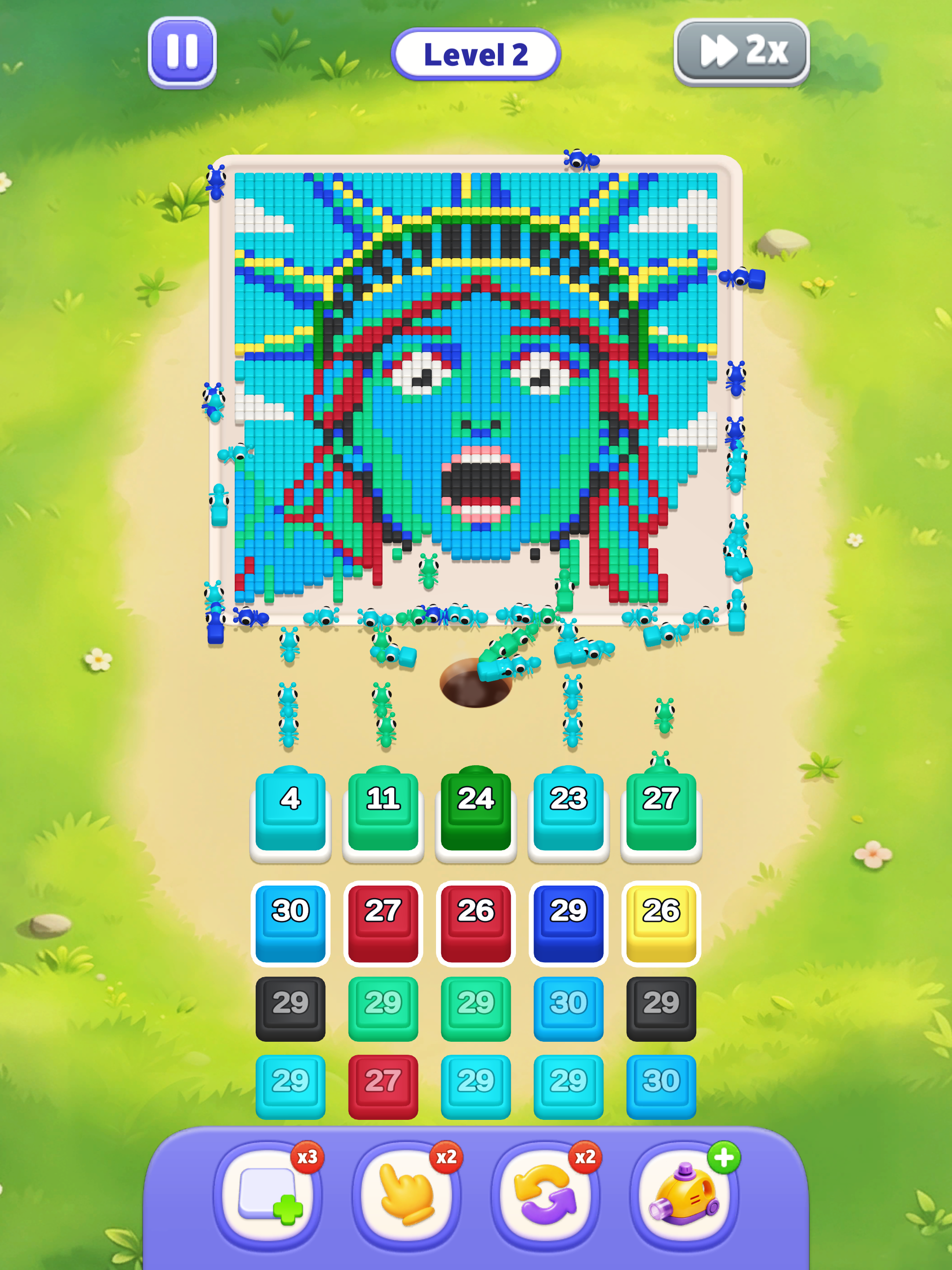 Pixel Ants - Swarm Hunt screenshot 10