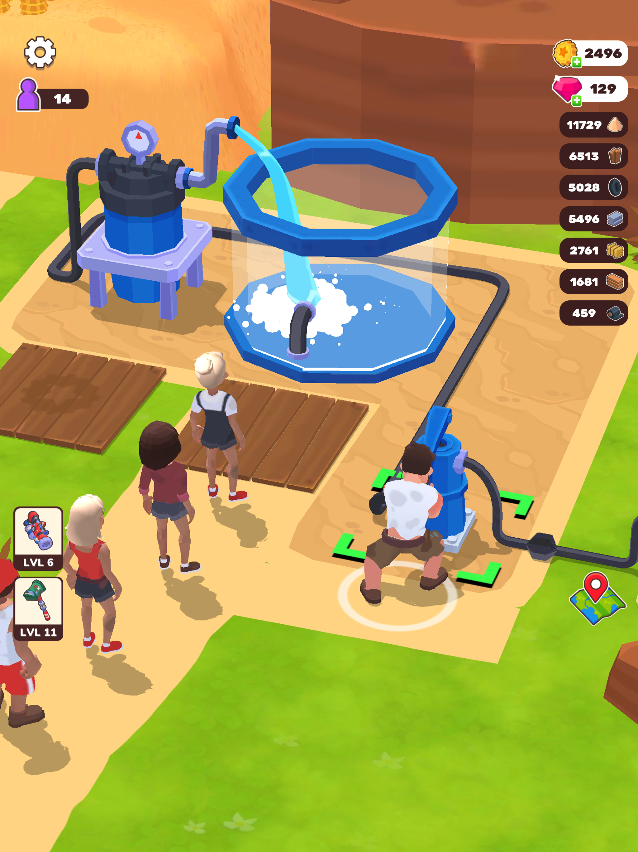 Wasteland Life: Survival Idle