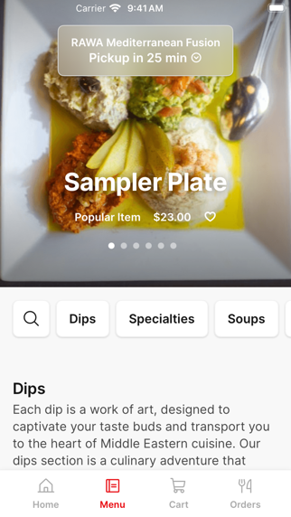 App screenshot